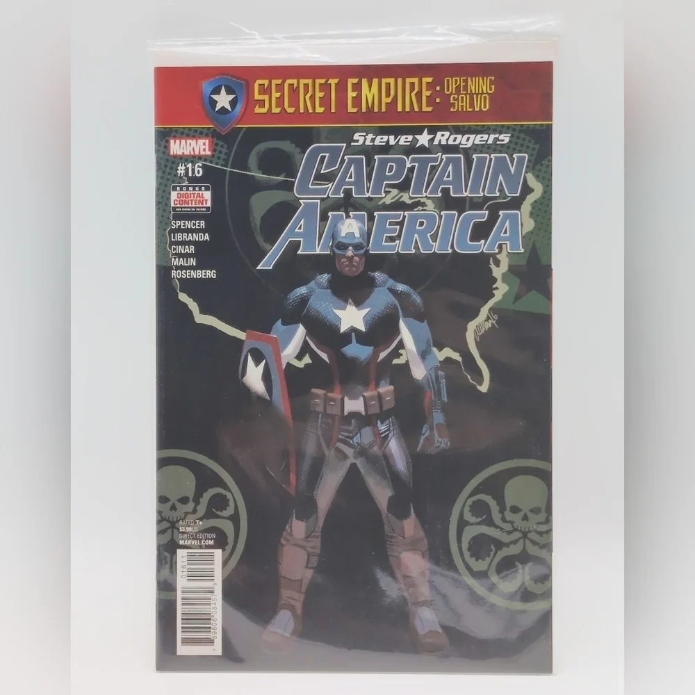 Marvel Secret Empire Steve Rogers # 16 Comic